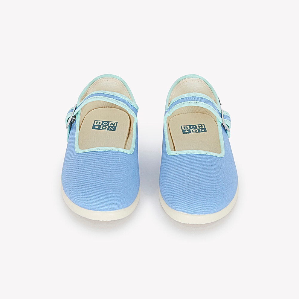 Bonton Chaussons Jane, Aqua – Tinyapple