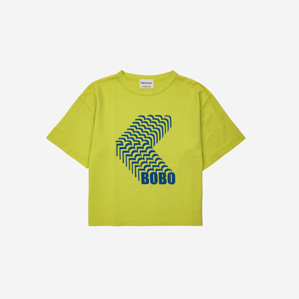 Bobo Choses Shadow Light Green T-shirt