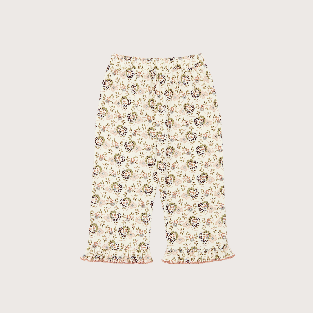 Misha & Puff Ruffle Pedal Pusher, Sugar Calico Hearts – Tinyapple Misha & Puff Ruffle Pedal Pusher, Sugar Calico Hearts – Tinyapple