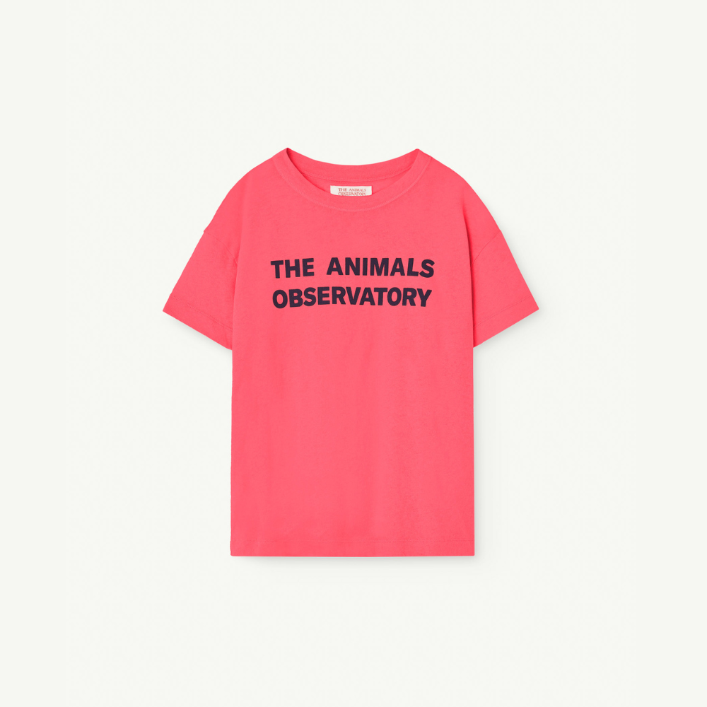 The Animals Observatory Orion Kids T-shirt, Pink