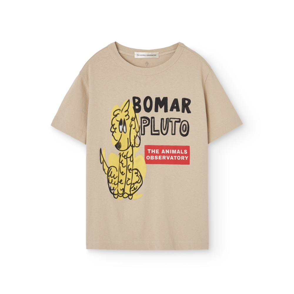 The Animals Observatory Rooster Kid T-shirt, Khaki – Tinyapple