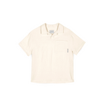 Mipounet Nicolo Muslin Polo Shirt, Ecru