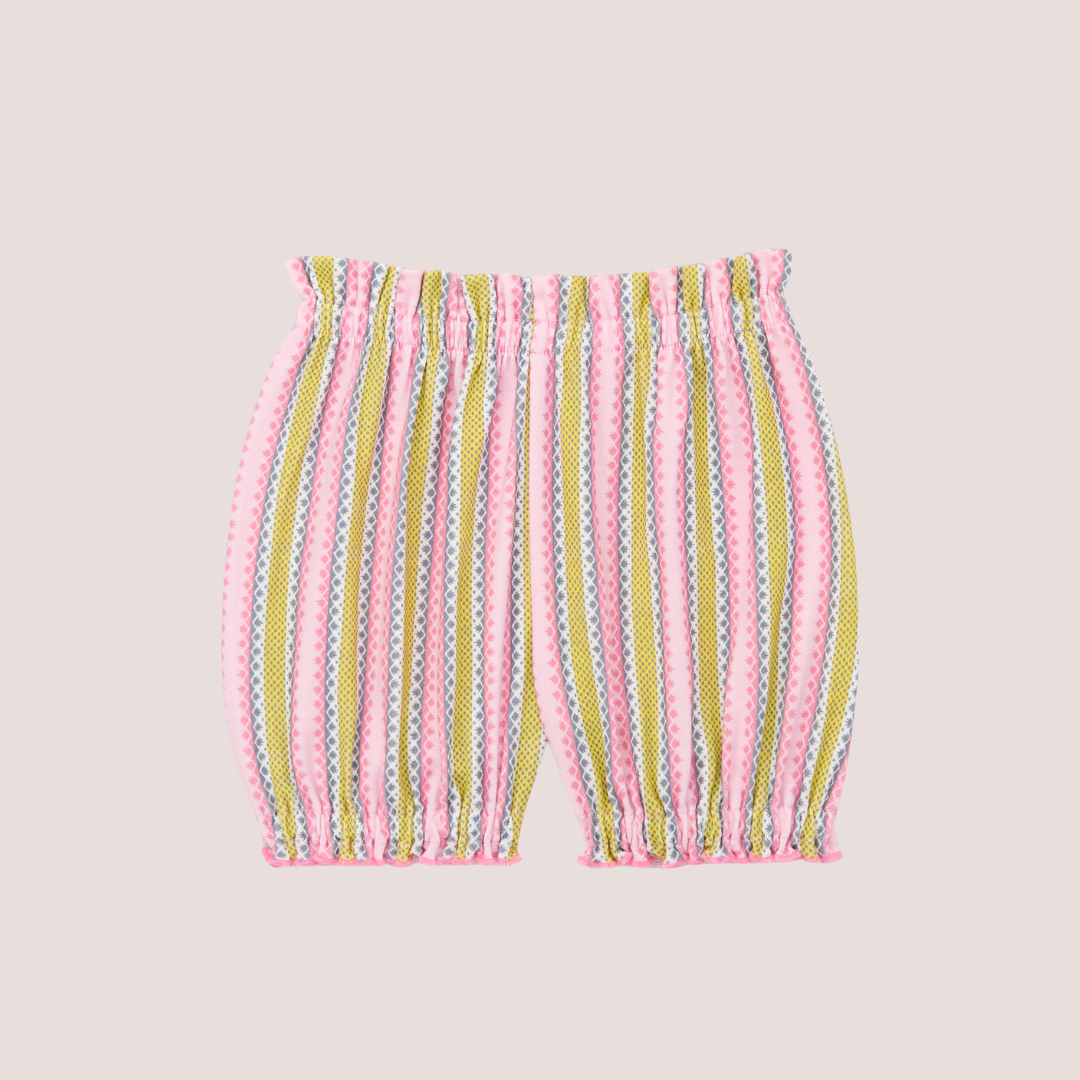 【新品】misha&puff bubble short 3y Misha & Puff Bubble short, Aura vaquero stripe – Tinyapple