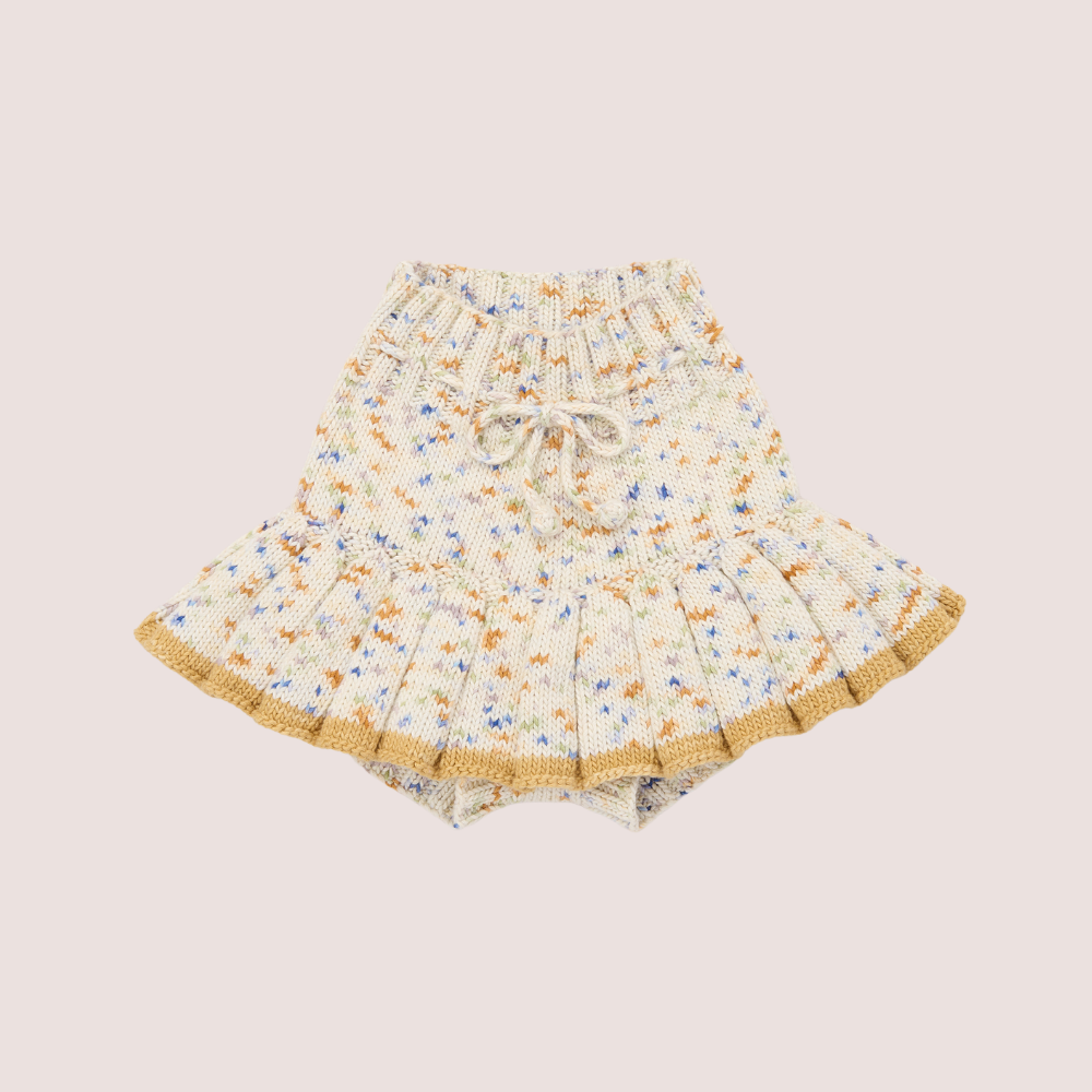 Misha & Puff Skating Pond Skirt, Seashore Confetti – Tinyapple