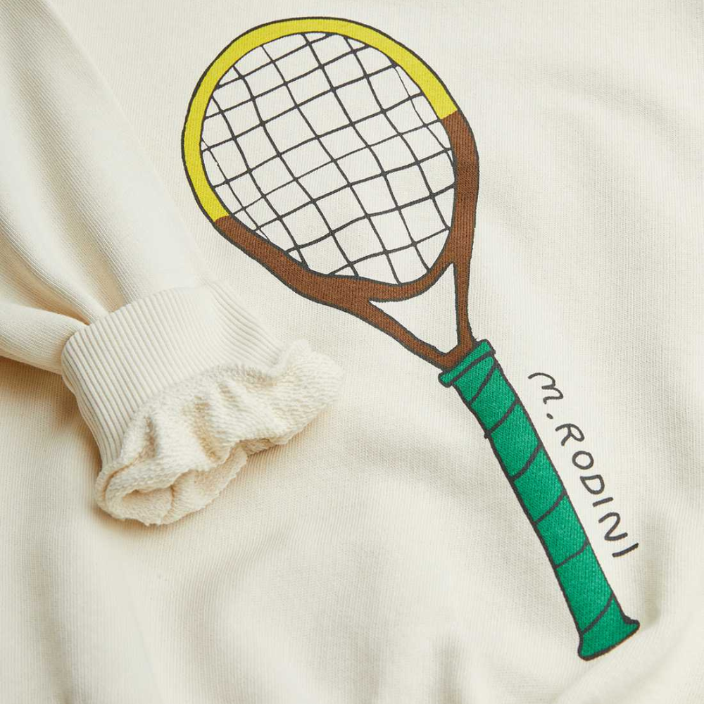 Buy Mini Rodini Tennis Sp Sweatshirt, Off White