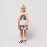 Bobo Choses Rainbow T-shirt in Light Pink for girls