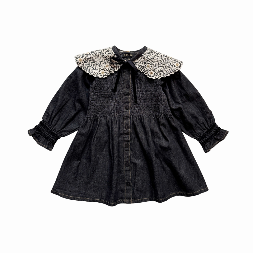 ワンピース Bonjour diary / denim tunic ワンピース bonjour diary Denim Tunic 6y Bonjour Diary