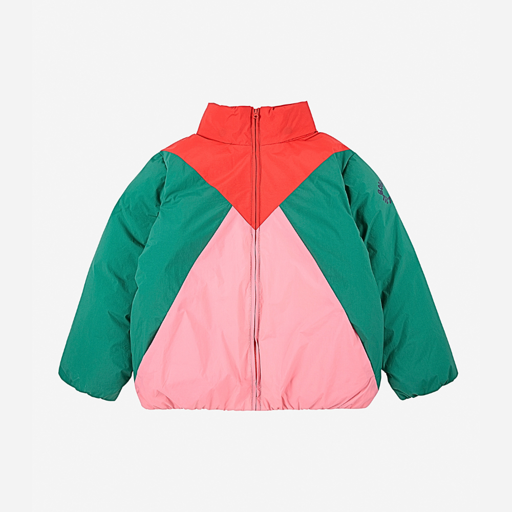 Bobo Choses Tic Tac Toe color block anorak, Multicolor