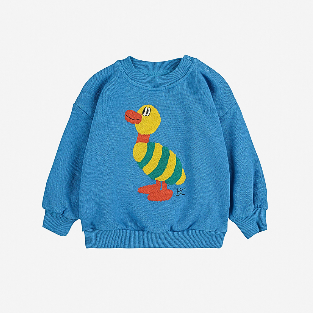 トップス Bobo Choses stripes sweatshirt 10y-12y Bobo Choses Baby Striped Duck sweatshirt, Blue – Tinyapple