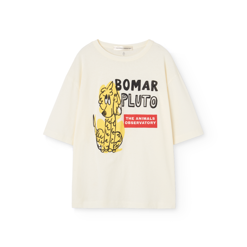 The Animals Observatory Collie Kid T-shirt, Raw White – Tinyapple