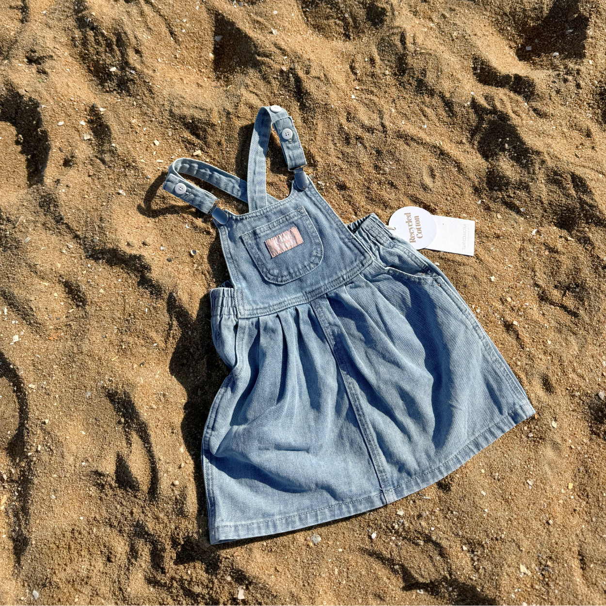 Twin Collective Kids Bowie Dress, Britney Blue 4Y Twin Collective Kids Bowie Dress, Britney Blue 4Y