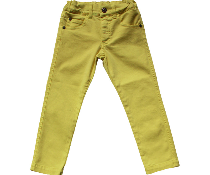 Emile et Ida Yellow Pantalon Slim Pants