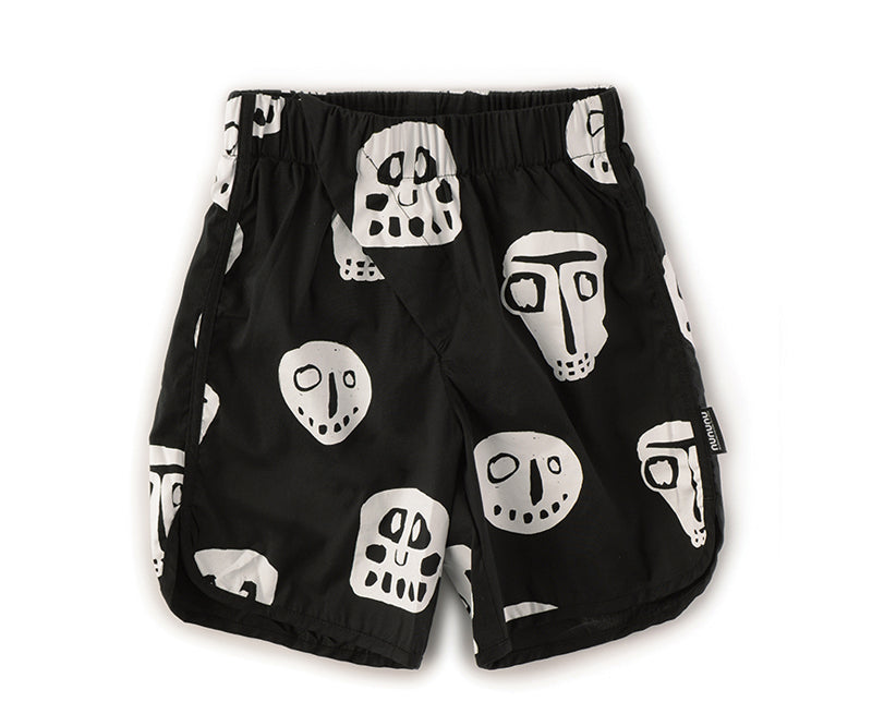 NU2652A Rowdy Masks Surf Shorts