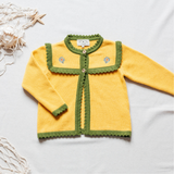 Birinit Petit Mustard Embroidered Jacket