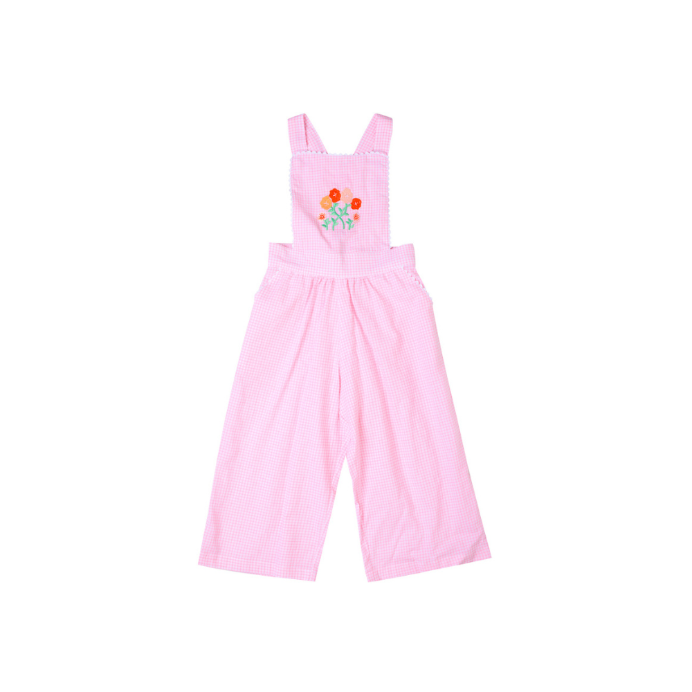 Kidsagogo Ana Jumpsuit, Mini Vichy Camelia