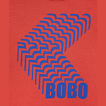 Bobo Choses Shadow Long Sleeve T-shirt, Burgundy Online
