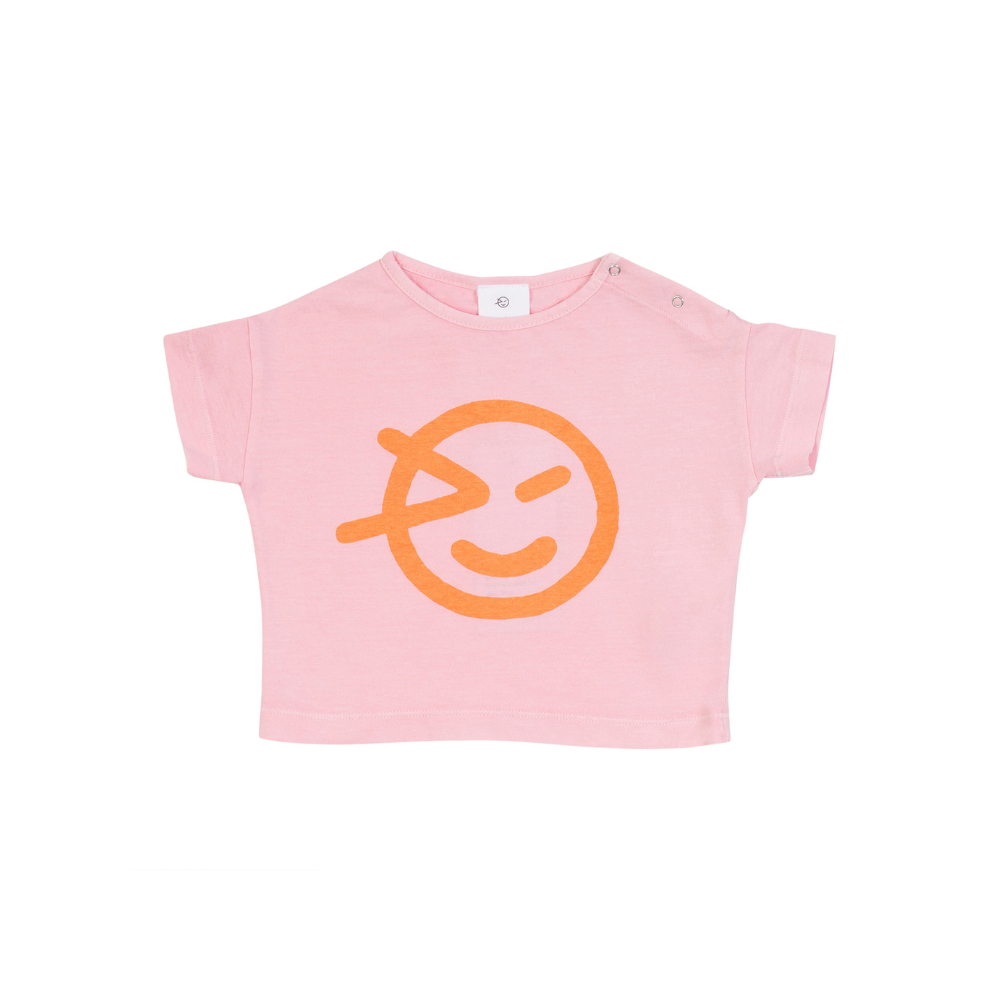 Wynken Baby Wynken Tee, Dust Pink