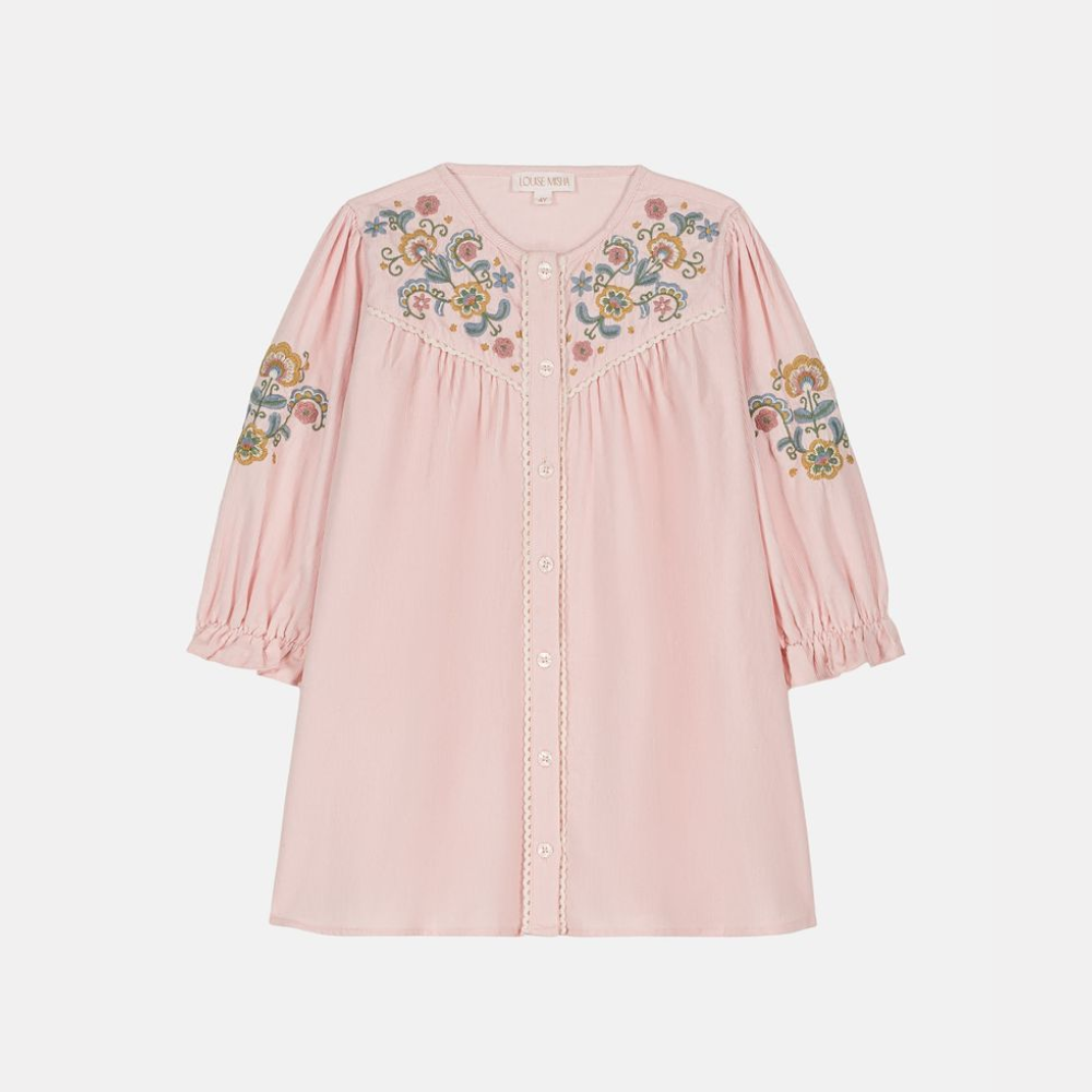 Louise Misha Floriane Dress, Light Pink 4Y Louise Misha Floriane Dress, Light Pink 4Y