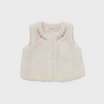 Louisiella Baby Eternel Fur Vest, Natural
