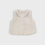 Louisiella Baby Eternel Fur Vest, Natural