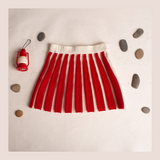 Birinit Petit Mini Skirt Red Stripe