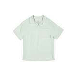 Mipounet Nicolo Muslin Polo Shirt, Green Lily