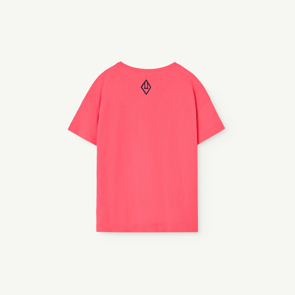 The Animals Observatory Orion Kids T-shirt, Pink Back