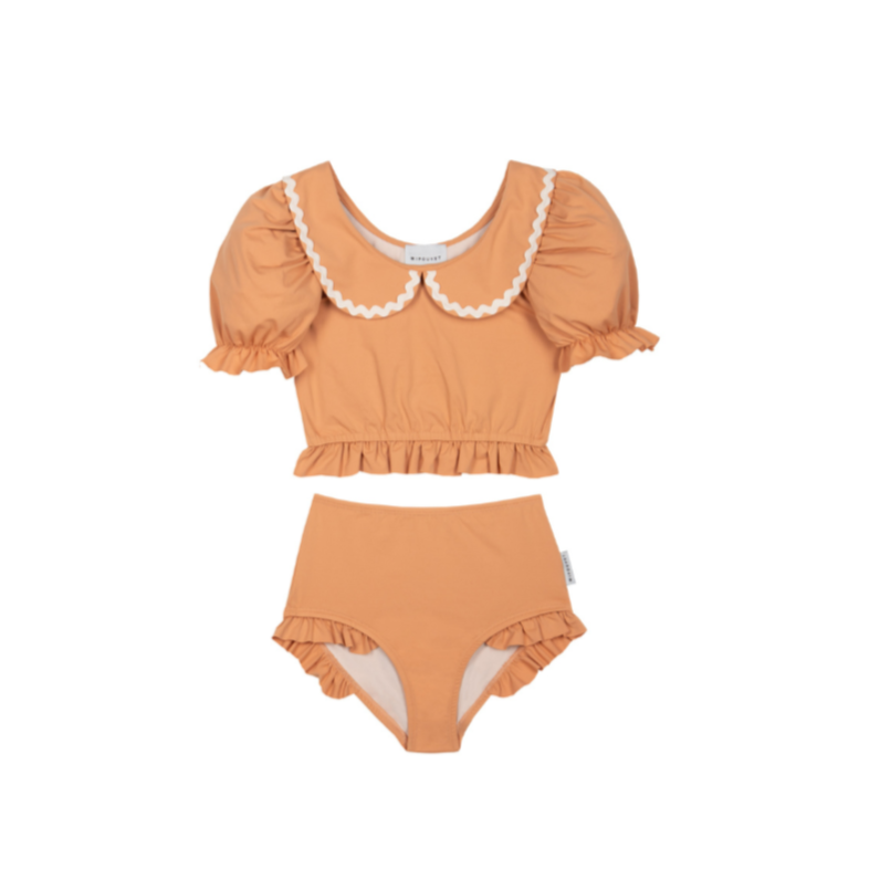 Mipounet Catalina Collared Swimsuit, Peach
