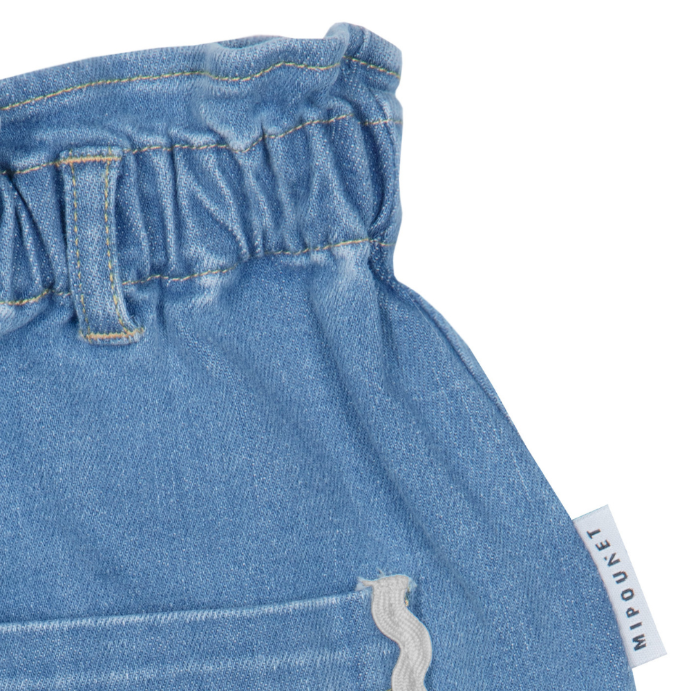 Buy Mipounet Carine Denim Mini Skirt, Blue