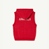 The Animals Observatory Yak Kids Vest, Red Back