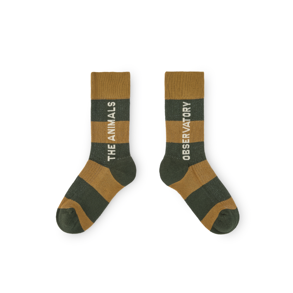 The Animals Observatory Brown Worm Socks, Brown – Tinyapple