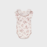 Louisiella Baby Poenia Bodysuit, Vintage Pink