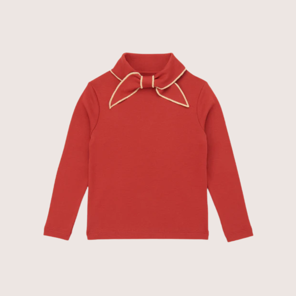 Coming Soon] Misha & Puff Scout Top, Garnet – Tinyapple