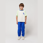 Bobo Choses BC Color Block Raglan Sleeves T- shirt, Jade Green for kids