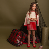 Birinit Petit Mini Skirt Red Stripe for Girls