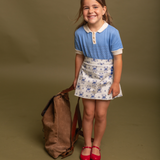 Birinit Petit Rovers Denim Mini Skirt for girls