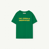 The Animals Observatory Orion Kids T-shirt, Green