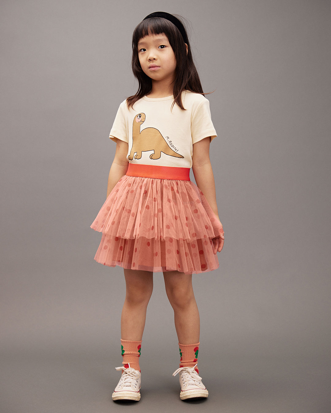 Mini Rodini Dotted tulle skirt, Pink – Tinyapple