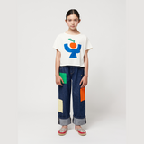 Buy Bobo Choses Tomato Plate Cropped T-shirt, Off White