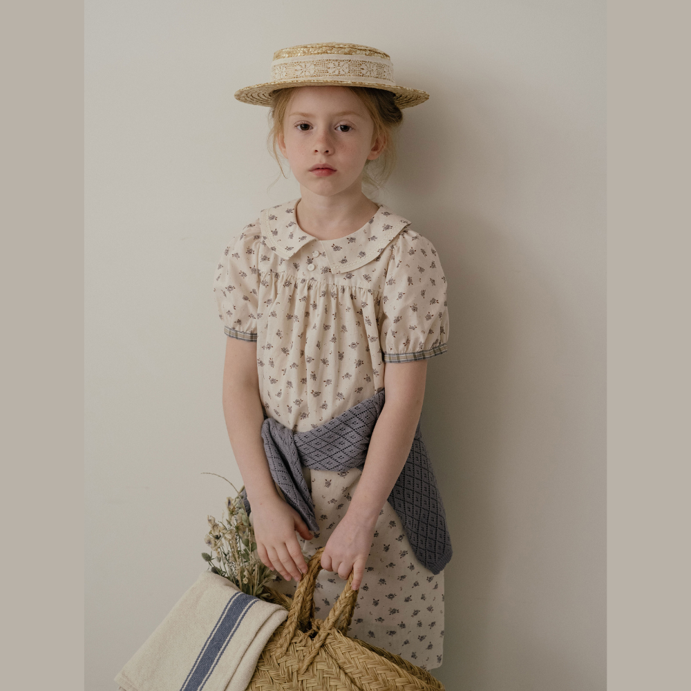 Louisiella Perbena Dress, Vintage Brick for girls