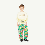 The Animals Observatory Bear Kids Sweatshirt, Soft Yellow for kids