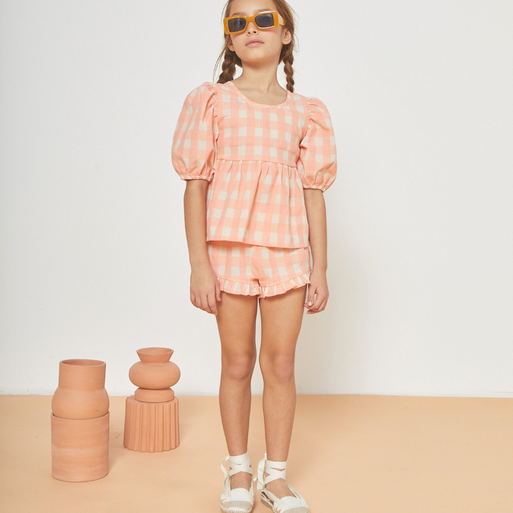 Mipounet Colette Short, Coral for girls