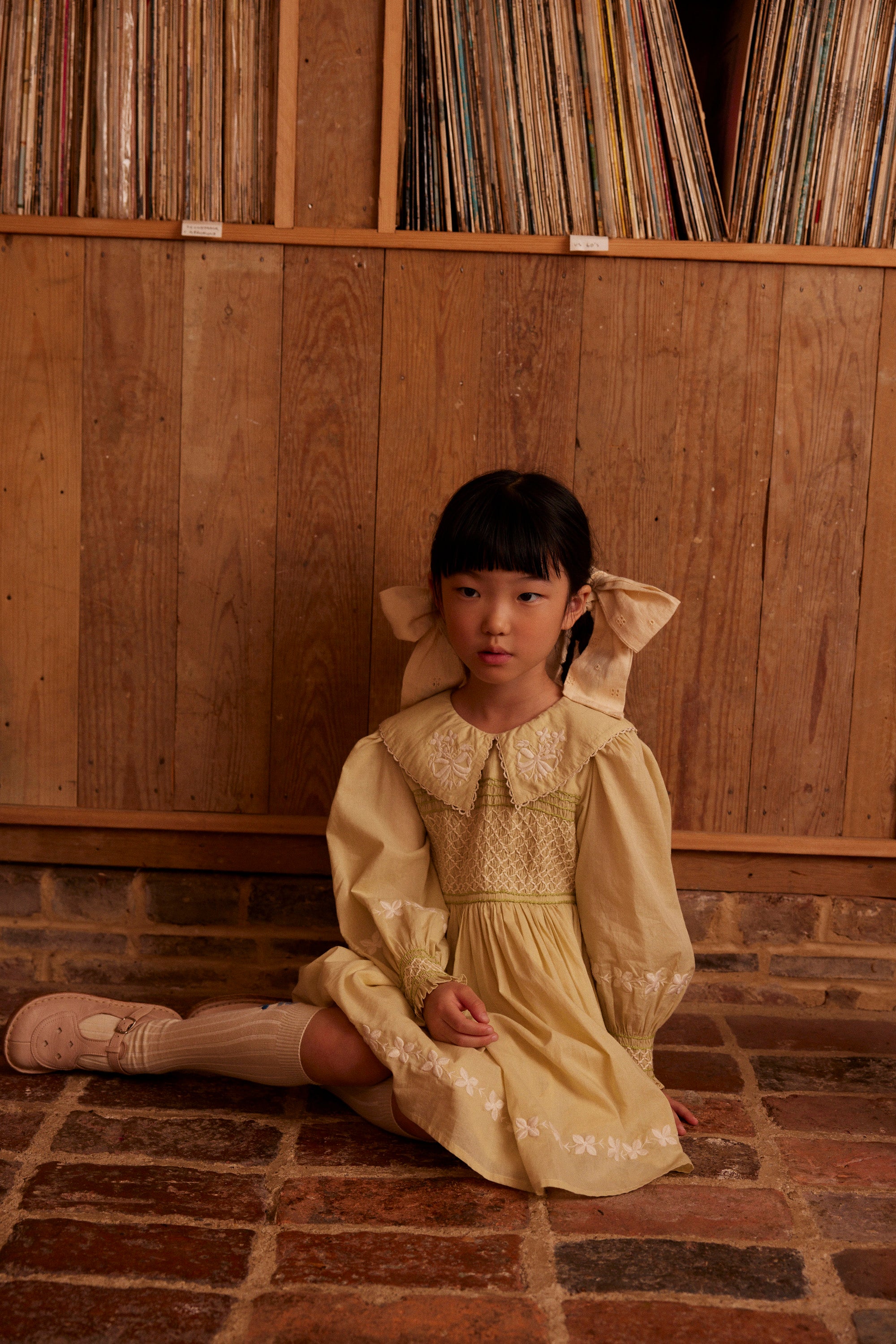 Apolina Carey Dress, Lichen – Tinyapple