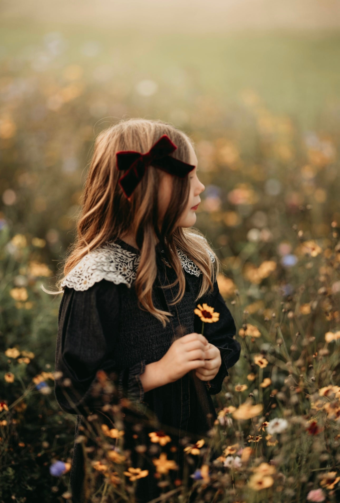 Exclusive] Bonjour Diary Tunic, Black Denim – Tinyapple