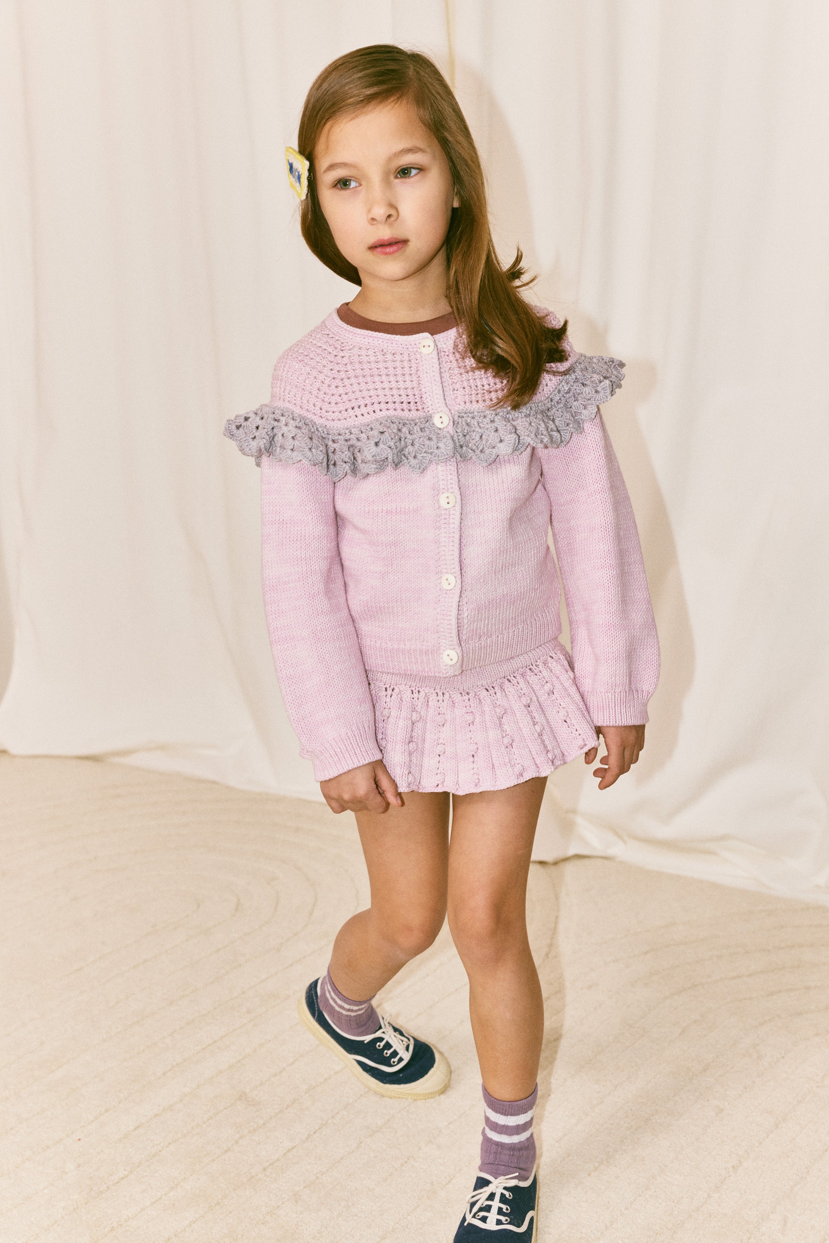 Misha & Puff Eyelet popcorn skating skirt, Aura – Tinyapple