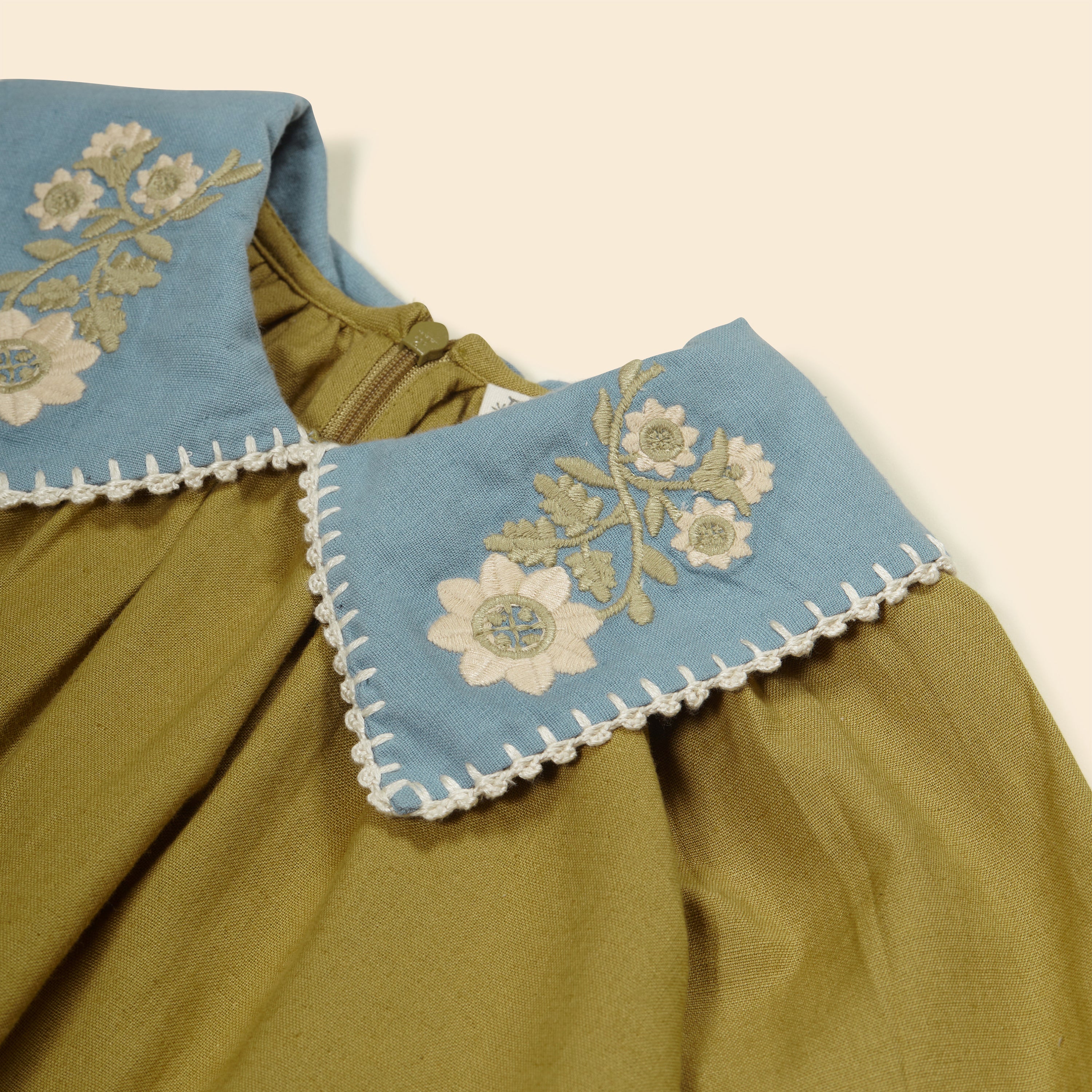 Apolina Myra Blouse, Dried Moss – Tinyapple