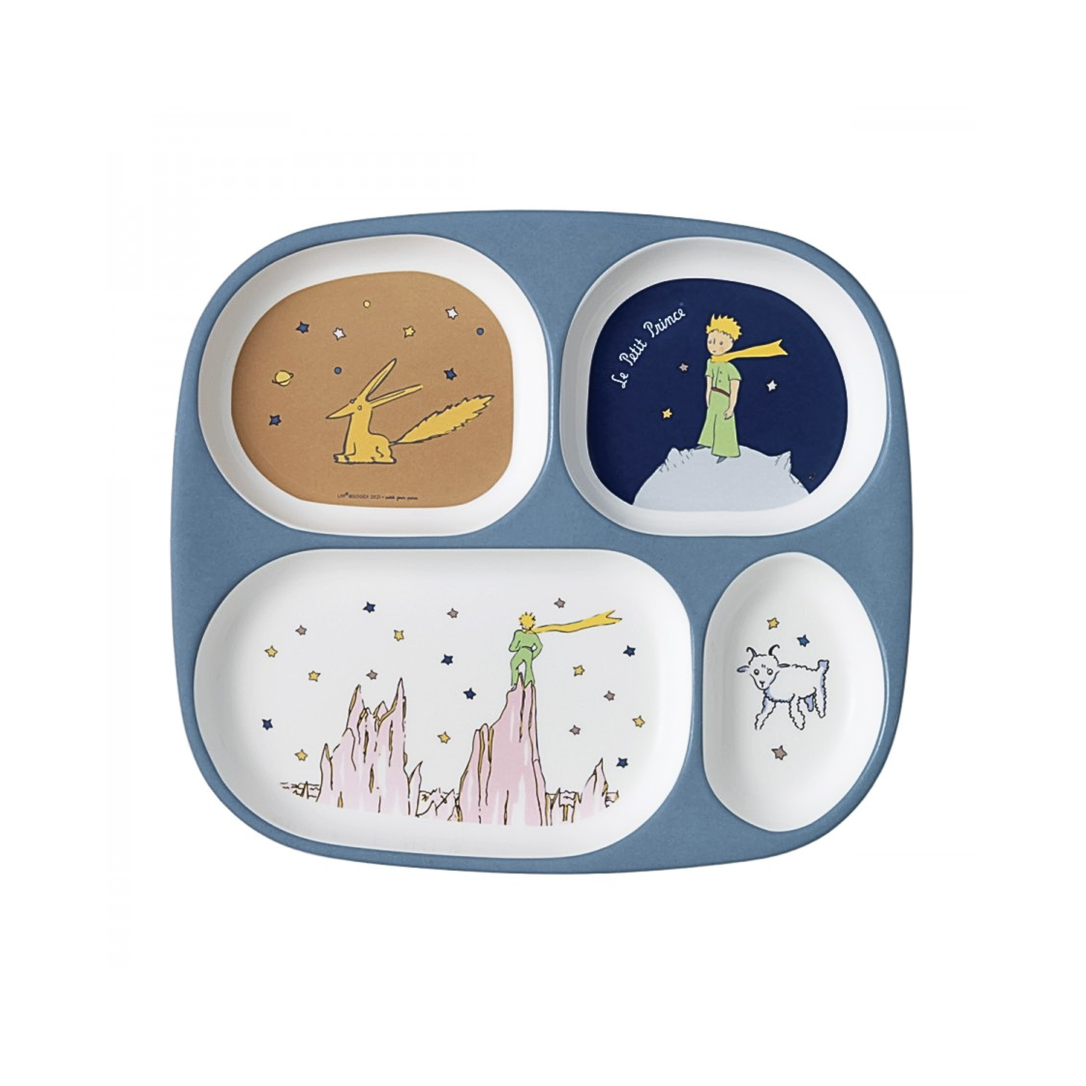 Petit Jour 4-Compartment Serving Tray, The Little Prince – Tinyapple