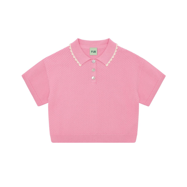 FUB Pique Oversize Polo, Candy – Tinyapple