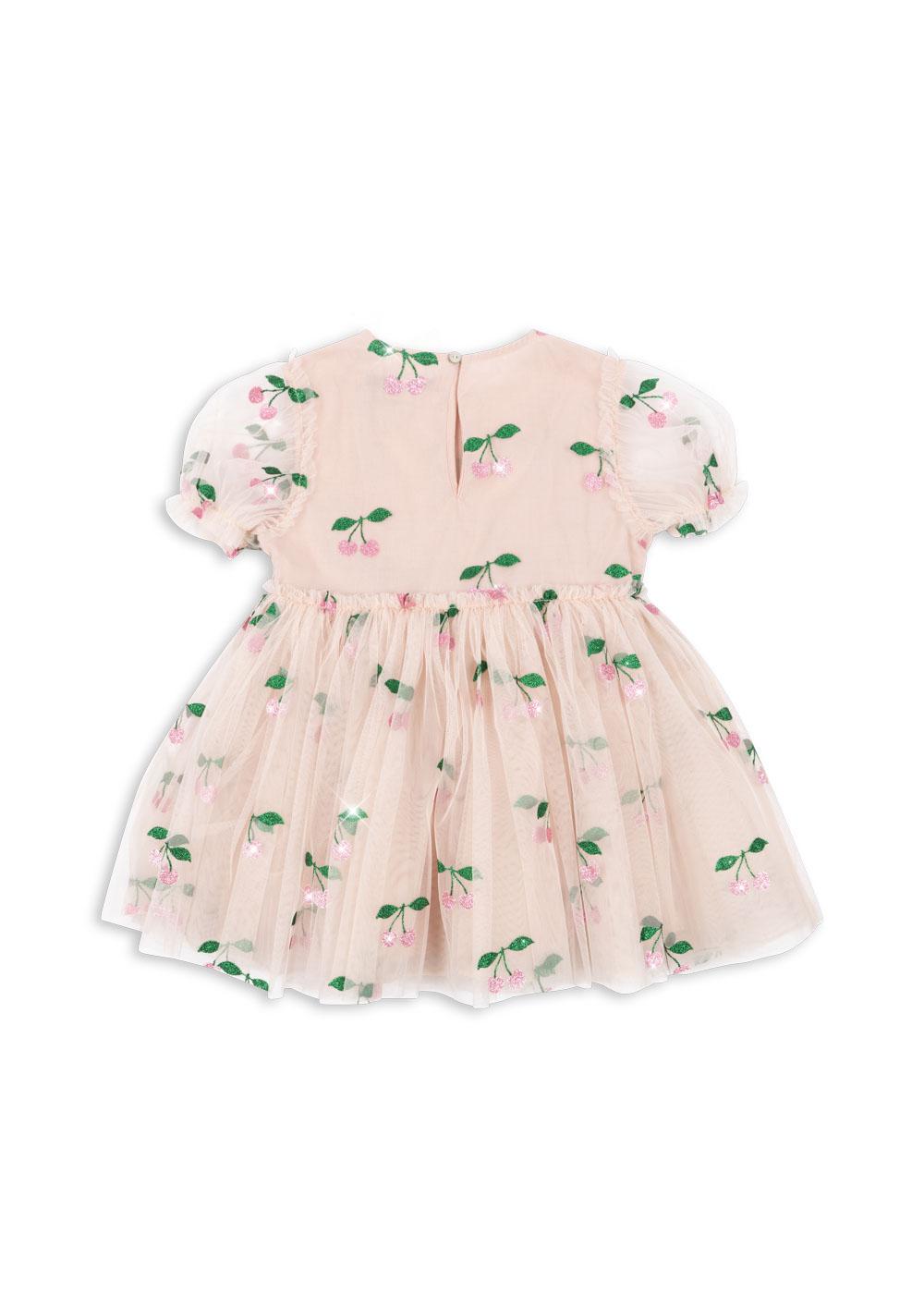 Konges Sloejd Tulle Dress, Ma Grande Cerise Pink Glitter – Tinyapple
