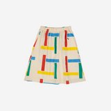 Bobo Choses Multicolor Beacons midi skirt